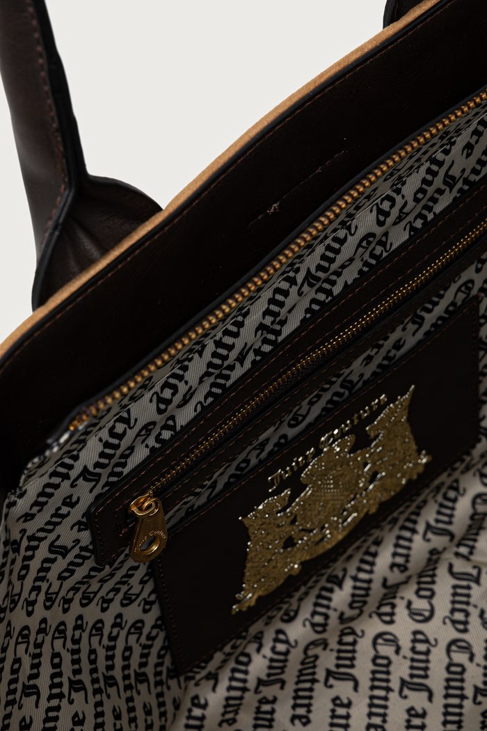 Juicy Couture Kabelka typu shopper dámska z imitácie semišu BONNIE BIJ2699F7WPJ
