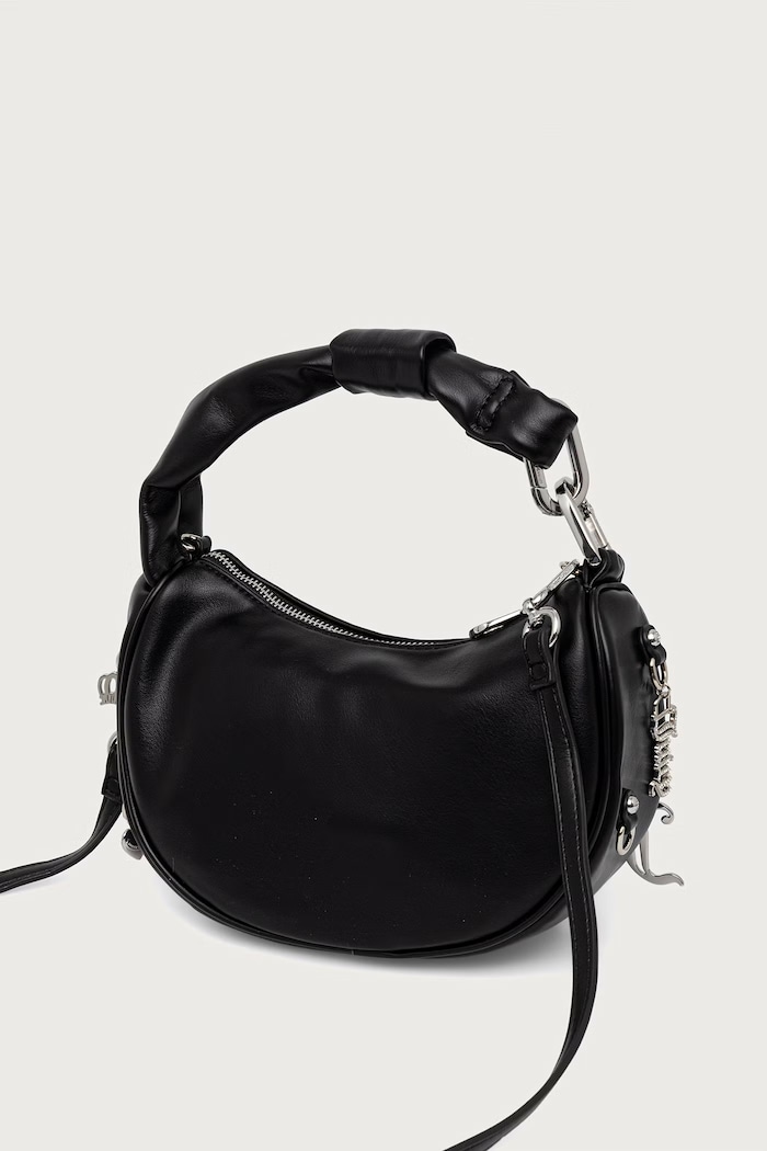 Akcesoria Juicy Couture Torebka hobo damska z imitacji skóry BLOSSOM BEJL599DGWVP czarny
