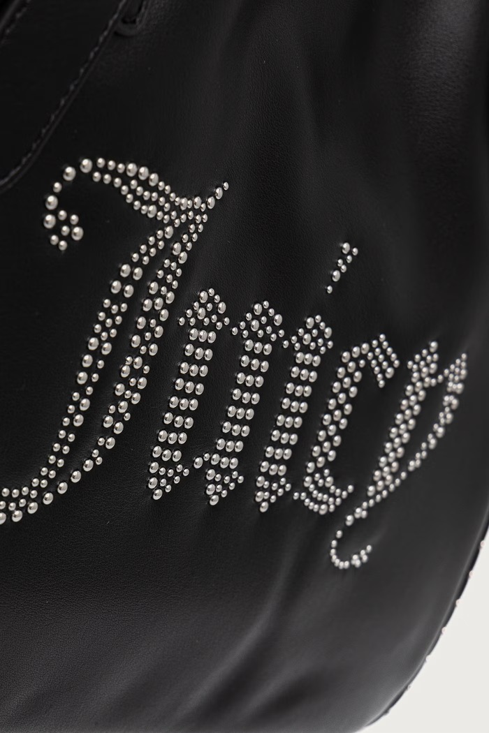 Шопинг чанта дамска от имитация на кожа KIMBERLY Juicy Couture BIJQL99DBWVP черен