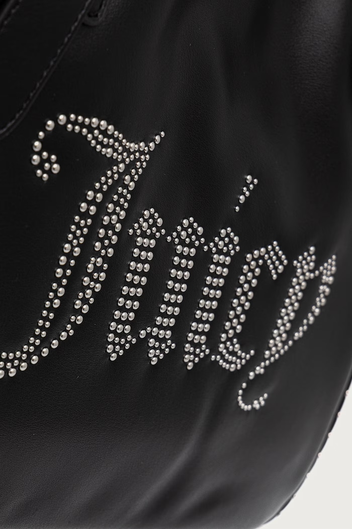 Шопинг чанта дамска от имитация на кожа KIMBERLY Juicy Couture BIJQL99DBWVP черен