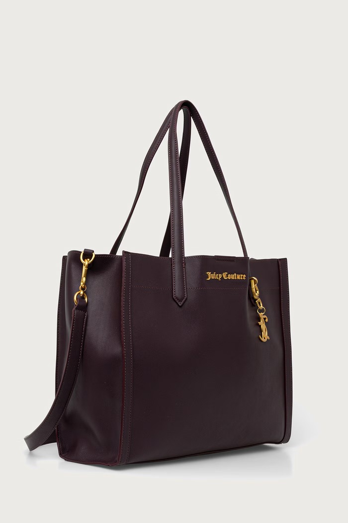 Juicy Couture Torebka shopper damska LILY BIJ2699CSWVP fioletowy AW26