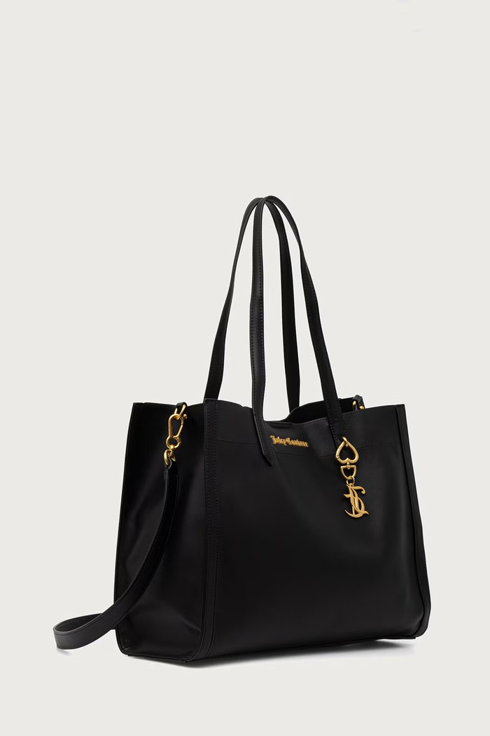 Juicy Couture Torebka shopper damska LILY BIJ2699CSWVP czarny AW26
