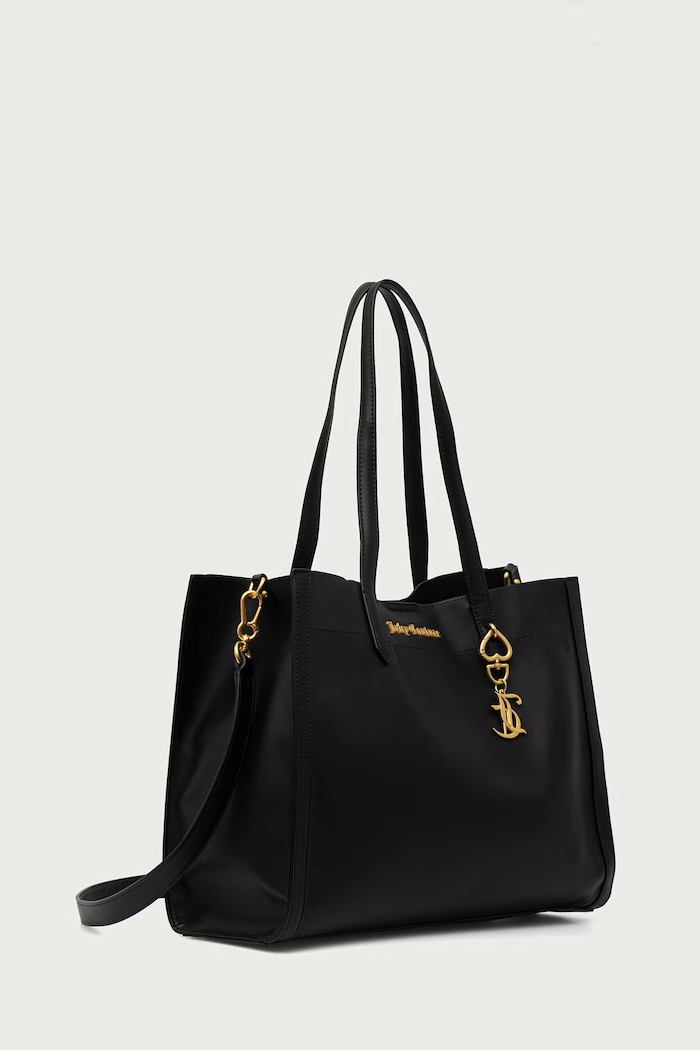 Juicy Couture Torebka shopper damska LILY BIJ2699CSWVP czarny AW26