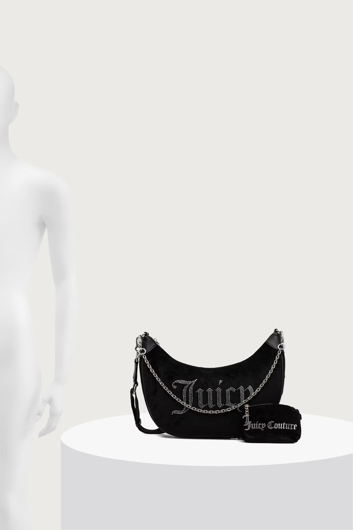Juicy Couture Crossbody torba za žene od velura KIMBERLY BIJQL99CGWZC