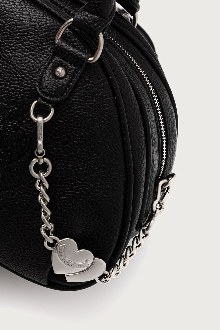 Crossbody kabelka dámska z imitácie kože TWIG NARRATIVE Juicy Couture BEJTG999SWVP čierna