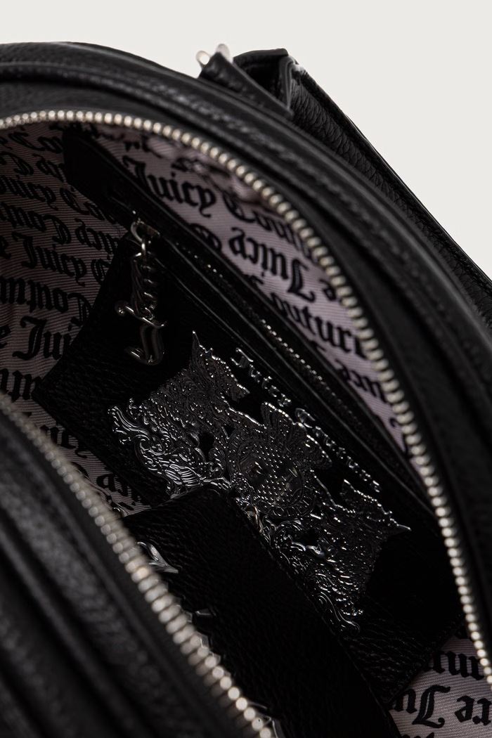 Crossbody kabelka dámska z imitácie kože TWIG NARRATIVE Juicy Couture čierna BEJTG999SWVP
