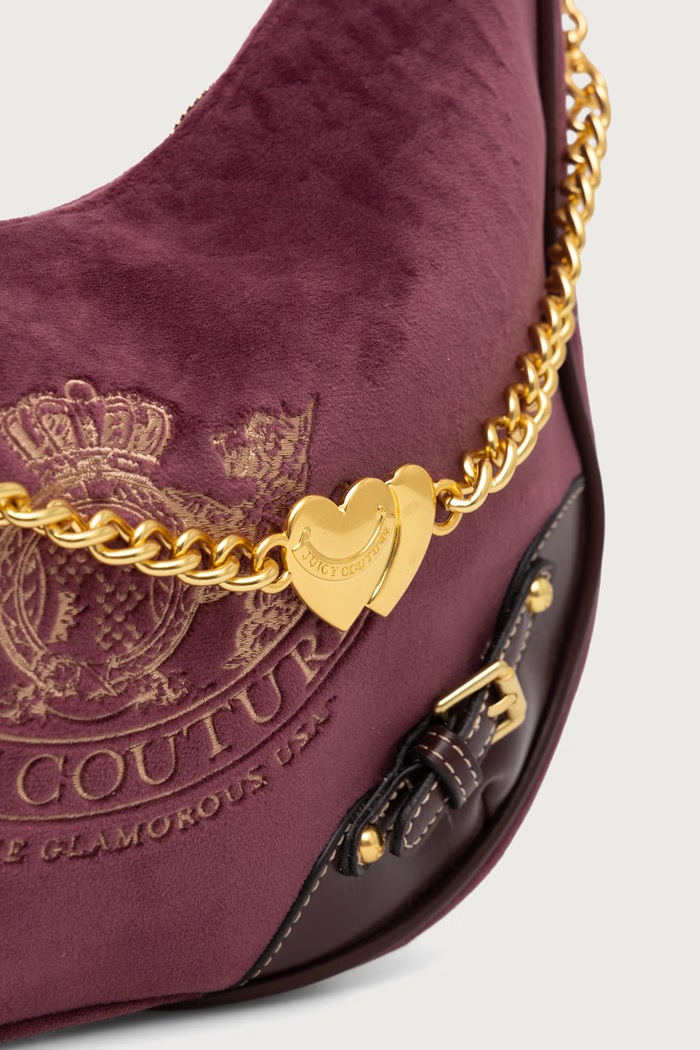 Crossbody kabelka dámska TWIG NARRATIVE Juicy Couture BIJTG99C7WZC burgundské