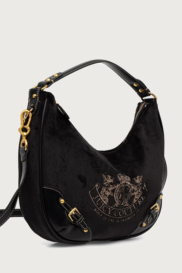 Juicy Couture Torebka crossbody damska TWIG NARRATIVE BIJTG99C7WZC czarny AW26