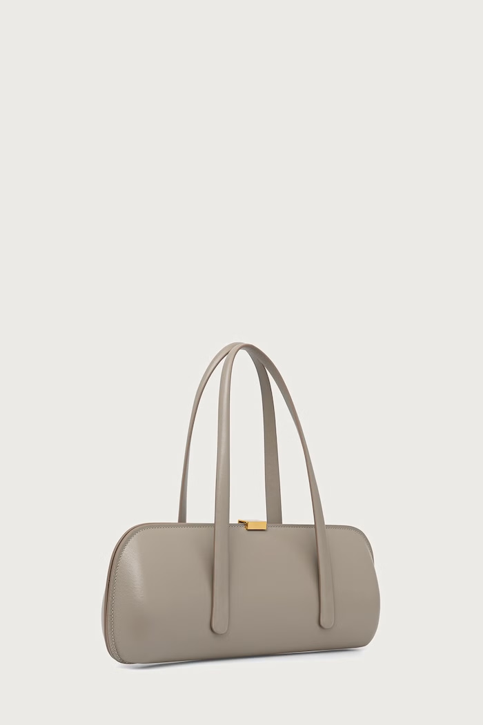 MUGLER Kopertówka damska skórzana 26F10SA00609050 szary AW26