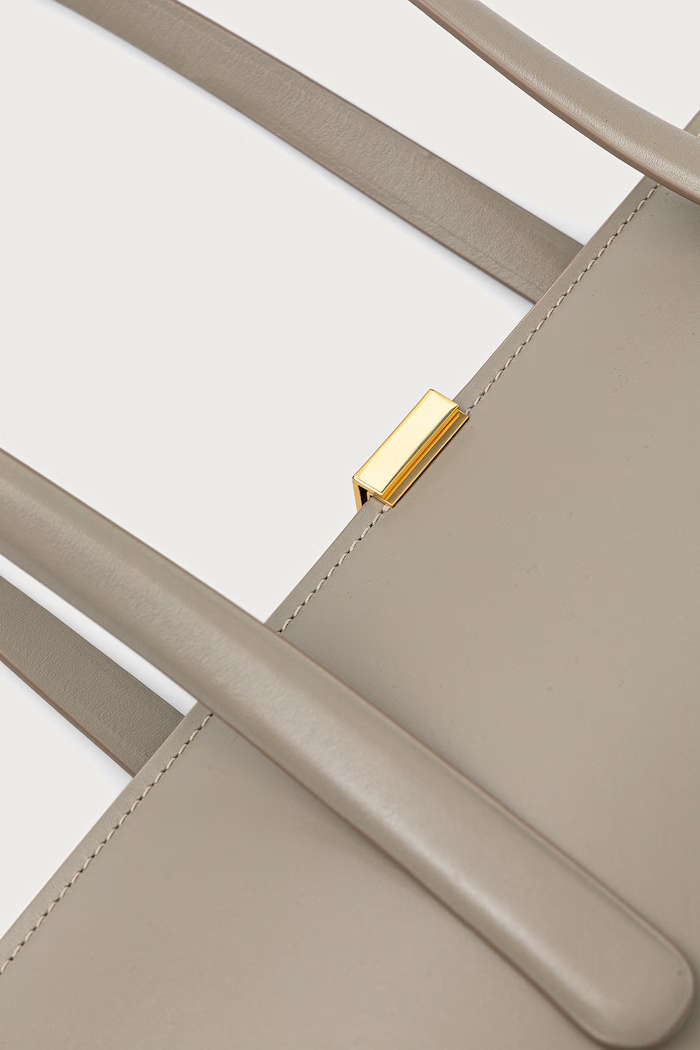 Kopertówka damska skórzana MUGLER 26F10SA00609050 szary