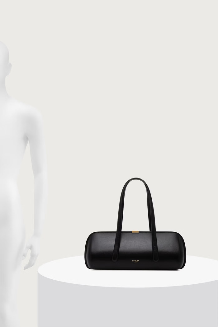 MUGLER Geantă plic pentru femei din piele 26F10SA00609050