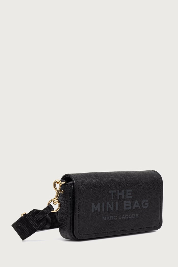 MARC JACOBS Torebka crossbody damska skórzana THE MINI BAG 2S4SMN080S02 czarny AW26