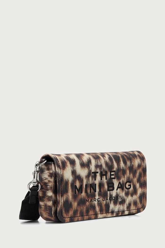 MARC JACOBS Μικρή τσάντα γυναικεία δερμάτινη THE MINI BAG 2F6SMN020S01 καφέ AW26