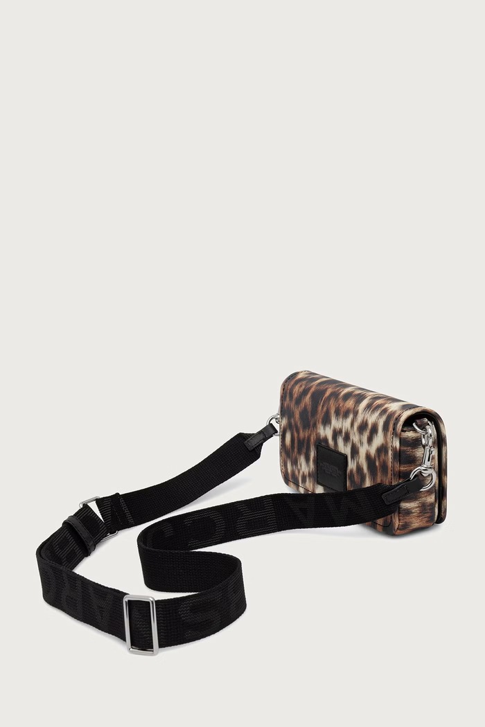 Αξεσουάρ MARC JACOBS Μικρή τσάντα γυναικεία δερμάτινη THE MINI BAG 2F6SMN020S01 καφέ