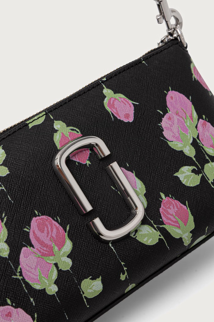 Crossbody torba za žene od kože THE POCHETTE MARC JACOBS 2F6SMN013S02 crna