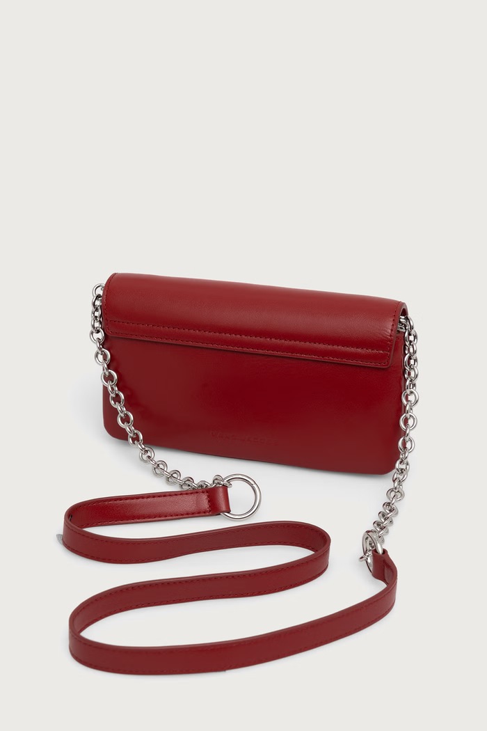 Doplnky MARC JACOBS Kabelka dámska kožená SCENE 2F6SMN012S01 červená