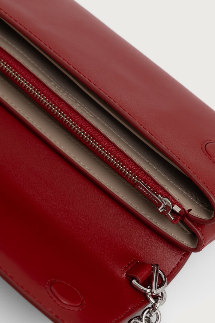 Kabelka dámska kožená SCENE MARC JACOBS červená 2F6SMN012S01