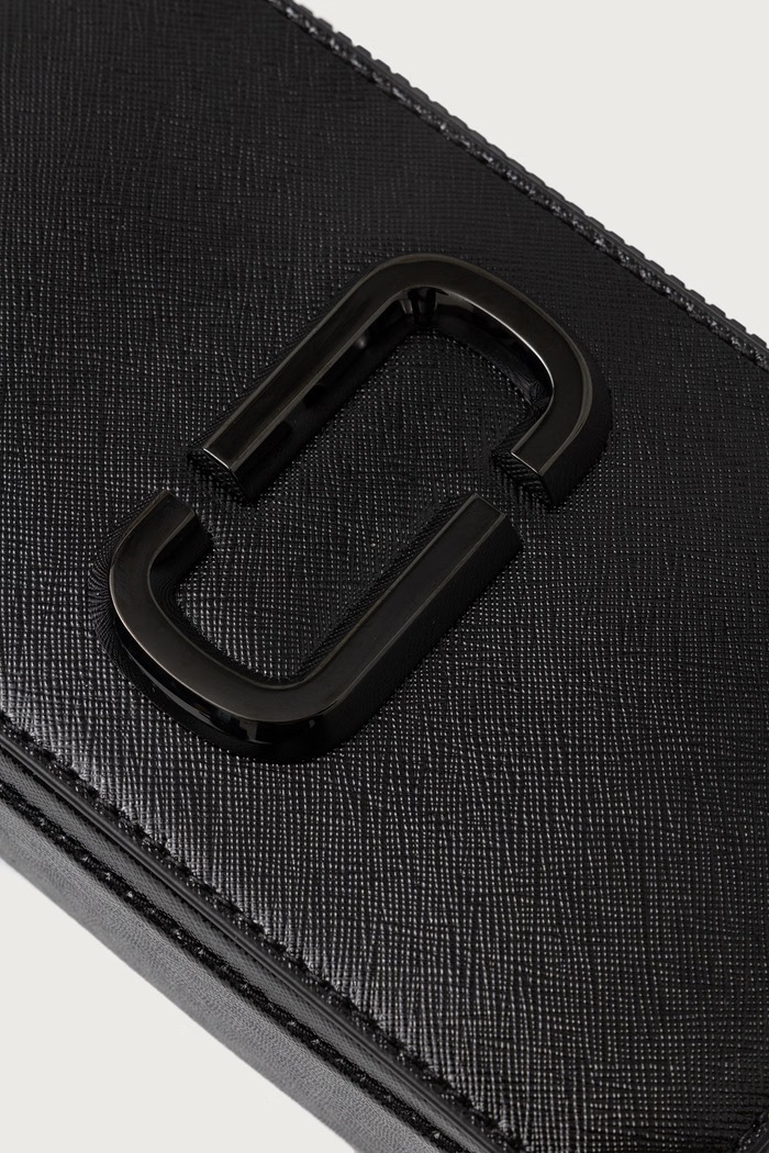 Чанта crossbody дамска от кожа THE SNAPSHOT MARC JACOBS M0014867 черен