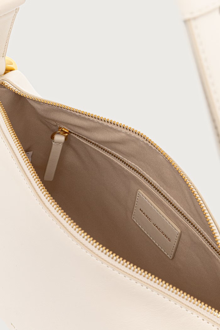 Torebka crossbody damska skórzana MEDIUM SHOULDER BAG MARC JACOBS beżowy 2P6HCR007H01