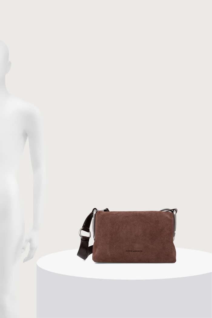 MARC JACOBS Crossbody torbica ženska semišasta MEDIUM SHOULDER BAG 2F6HCR017H01