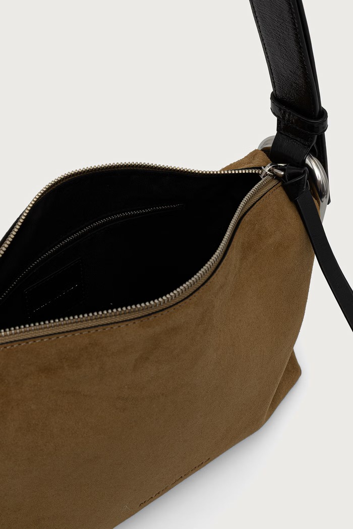 Torebka crossbody damska zamszowa SCENE MEDIUM SHOULDER MARC JACOBS 2F6HCR017H01 zielony