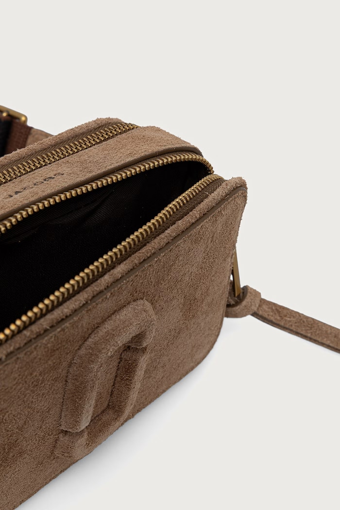 MARC JACOBS Torebka crossbody damska zamszowa THE SNAPSHOT 2F6HCR016H01