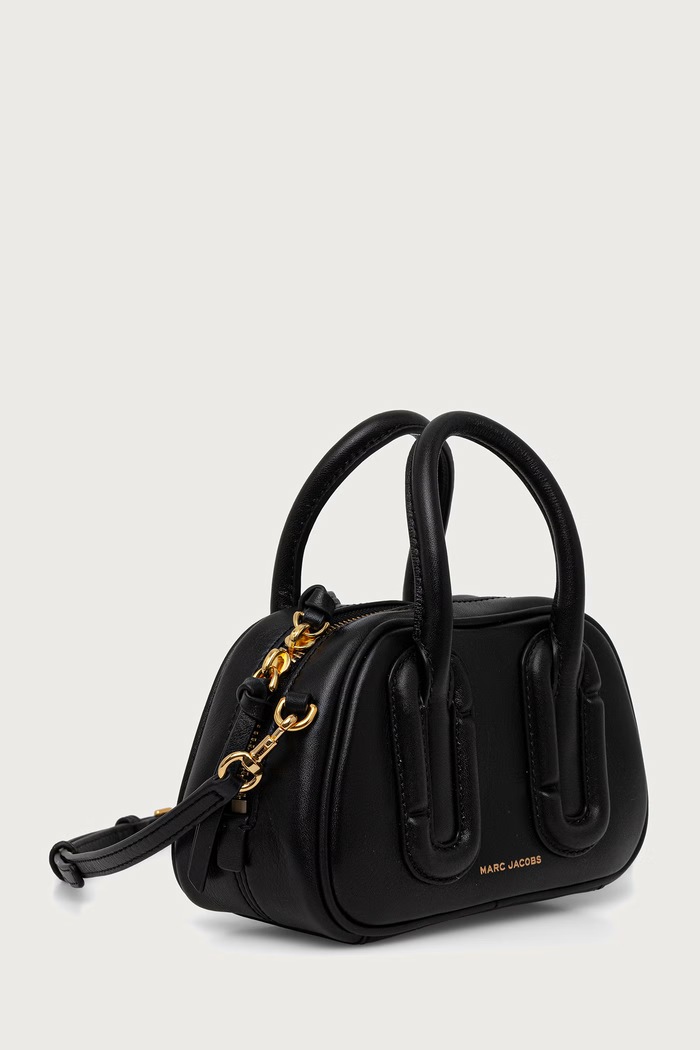 MARC JACOBS Crossbody kabelka dámska kožená BABE MINI 2F6HSC005H01 čierna AW26