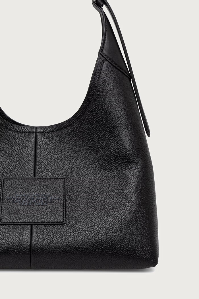 Doplnky MARC JACOBS Kabelka typu shopper dámska kožená THE BELTED SACK 2P6HSH027H01 čierna