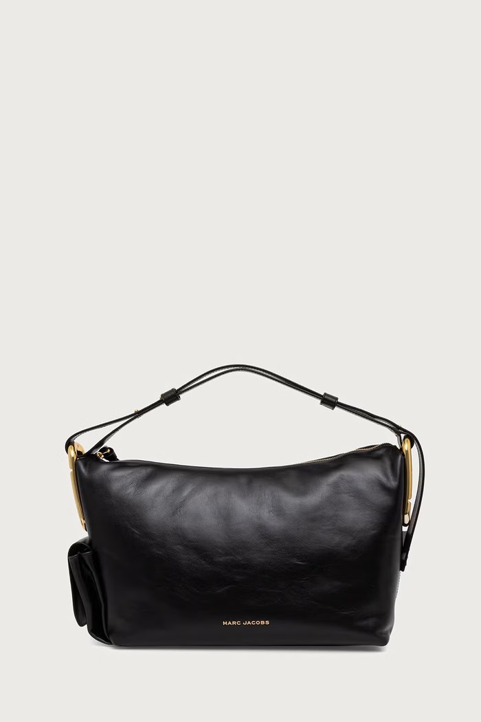 MARC JACOBS Klasična torbica ženska usnjena LARGE SHOULDER BAG črna 2P6HSH022H01