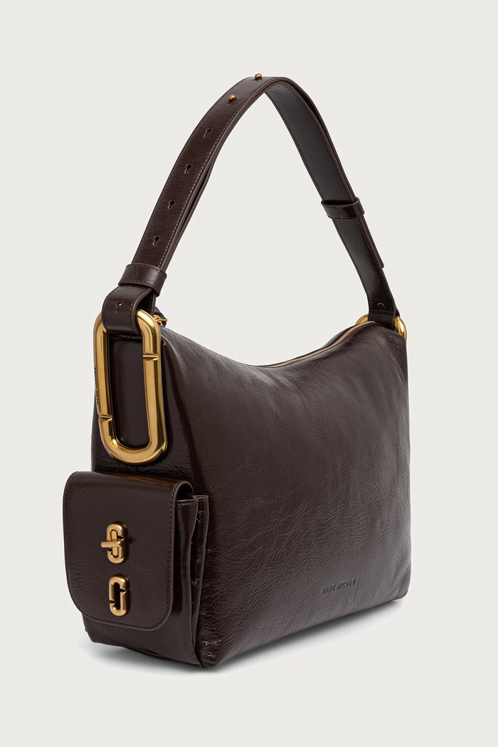 MARC JACOBS Kabelka dámska kožená SCENE LARGE SHOULDER 2F6HSH002H01 hnedá AW26