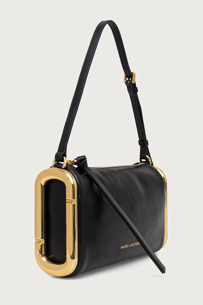 MARC JACOBS Klasična torbica ženska usnjena SMALL SHOULDER BAG 2P6HSH013H01 črna AW26