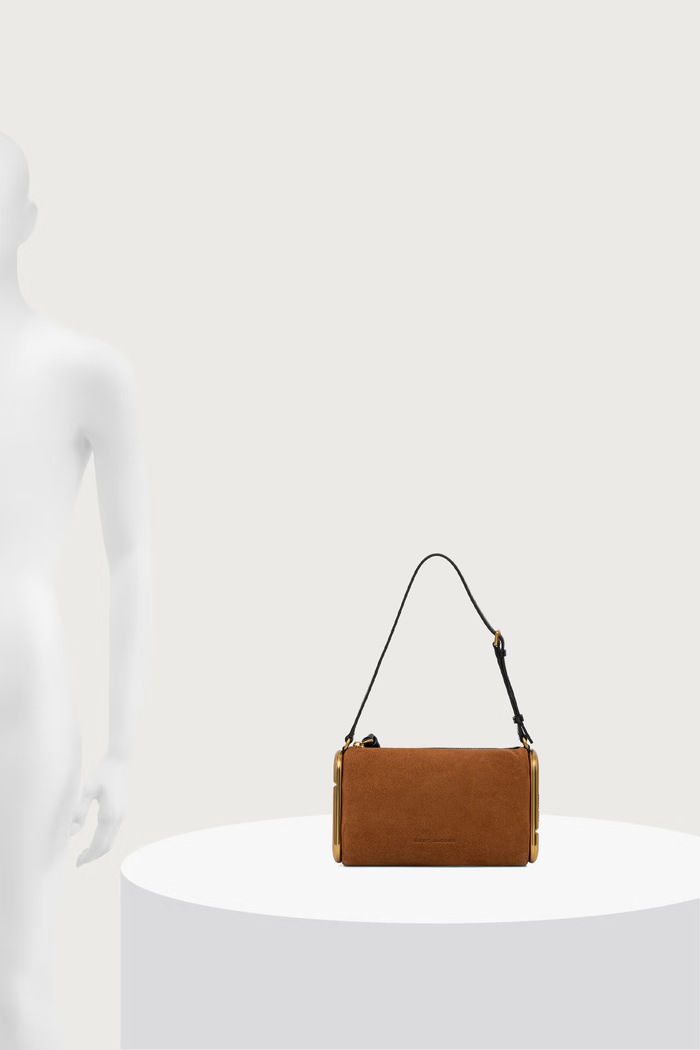 MARC JACOBS Torebka damska zamszowa SMALL SHOULDER BAG 2F6HSH018H01