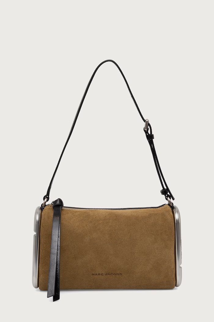 MARC JACOBS Torebka damska zamszowa SCENE SMALL SHOULDER zielony 2F6HSH018H01