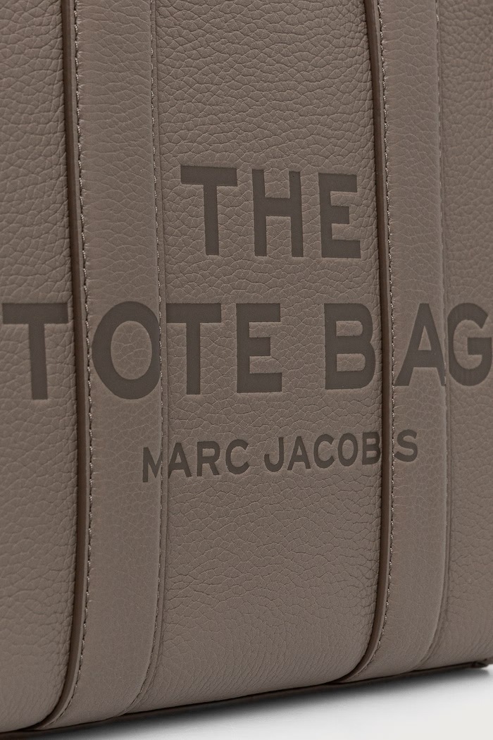 Torebka tote damska skórzana THE SMALL TOTE MARC JACOBS H009L01SP21 szary