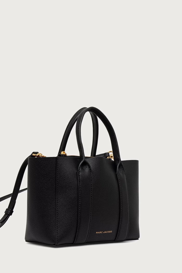 MARC JACOBS Borsa a tracollo da donna in pelle SMALL WORK TOTE 2F6HTT008H01 nero AW26