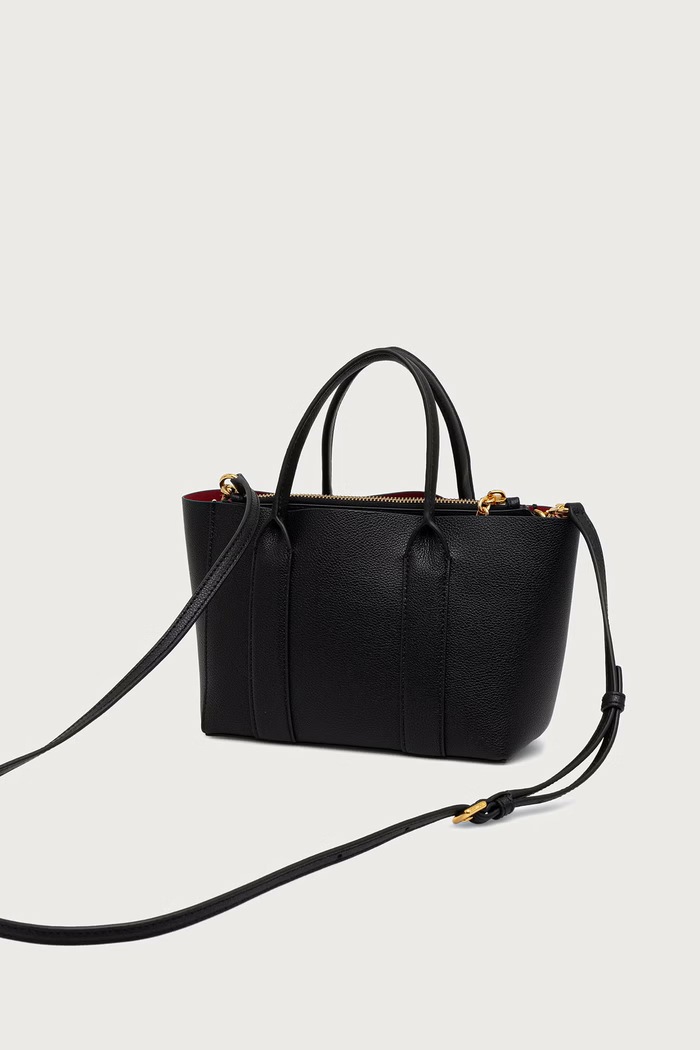 Accessori MARC JACOBS Borsa a tracollo da donna in pelle SMALL WORK TOTE 2F6HTT008H01 nero