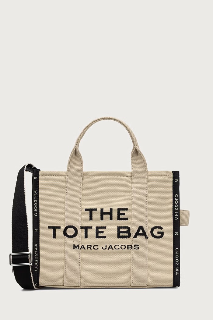 MARC JACOBS Crossbody kabelka dámska THE MEDIUM TOTE béžová M0017027