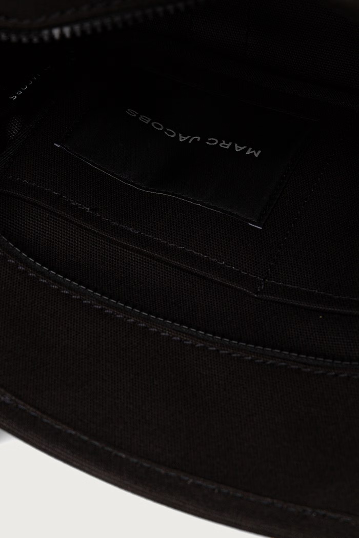 Kabelka typu tote dámska bavlnená THE MEDIUM TOTE MARC JACOBS M0016161 čierna