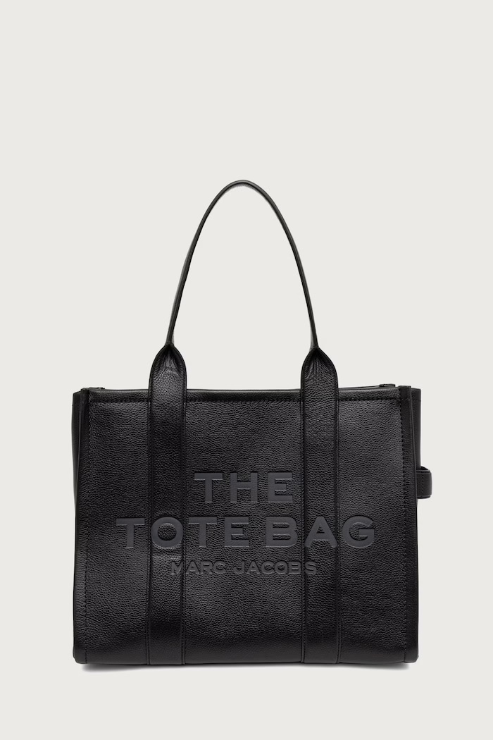 MARC JACOBS Kabelka typu shopper dámska kožená THE LARGE TOTE čierna H020L01FA21
