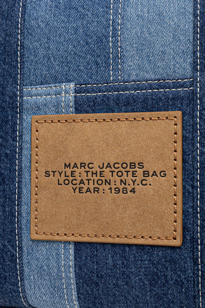 Crossbody kabelka dámska rifľová THE MEDIUM TOTE MARC JACOBS H017M06FA21 modrá
