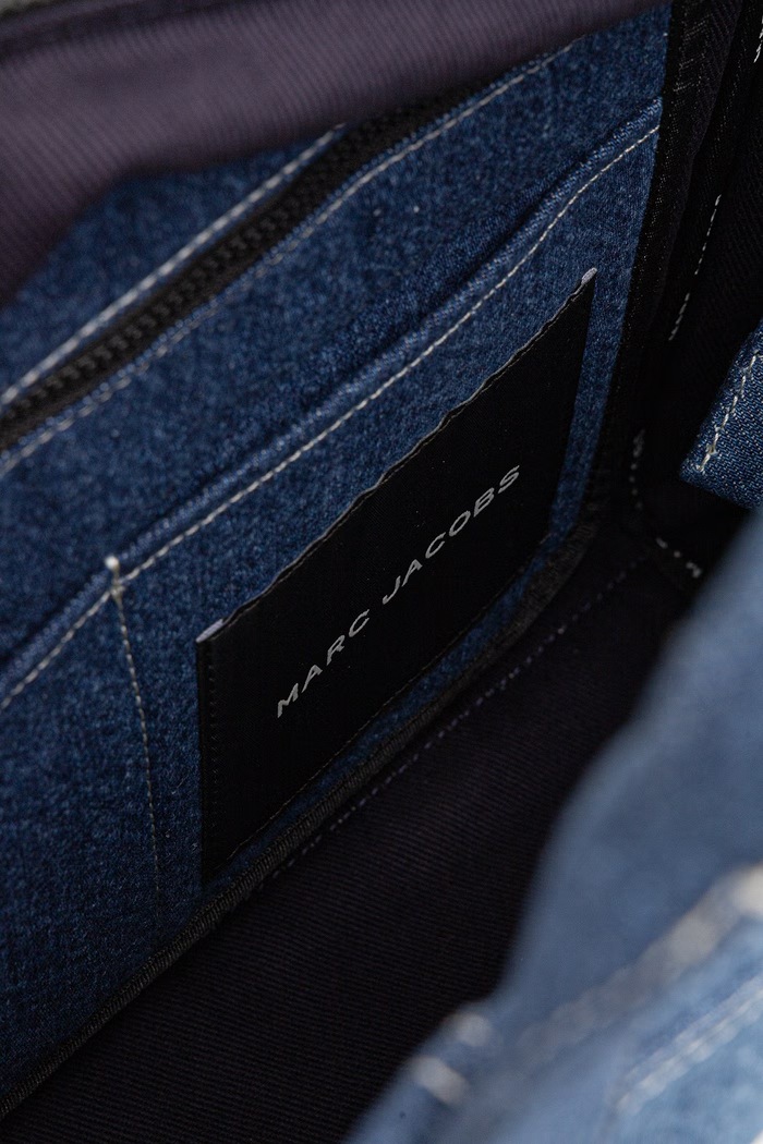 Crossbody kabelka dámska rifľová THE MEDIUM TOTE MARC JACOBS modrá H017M06FA21