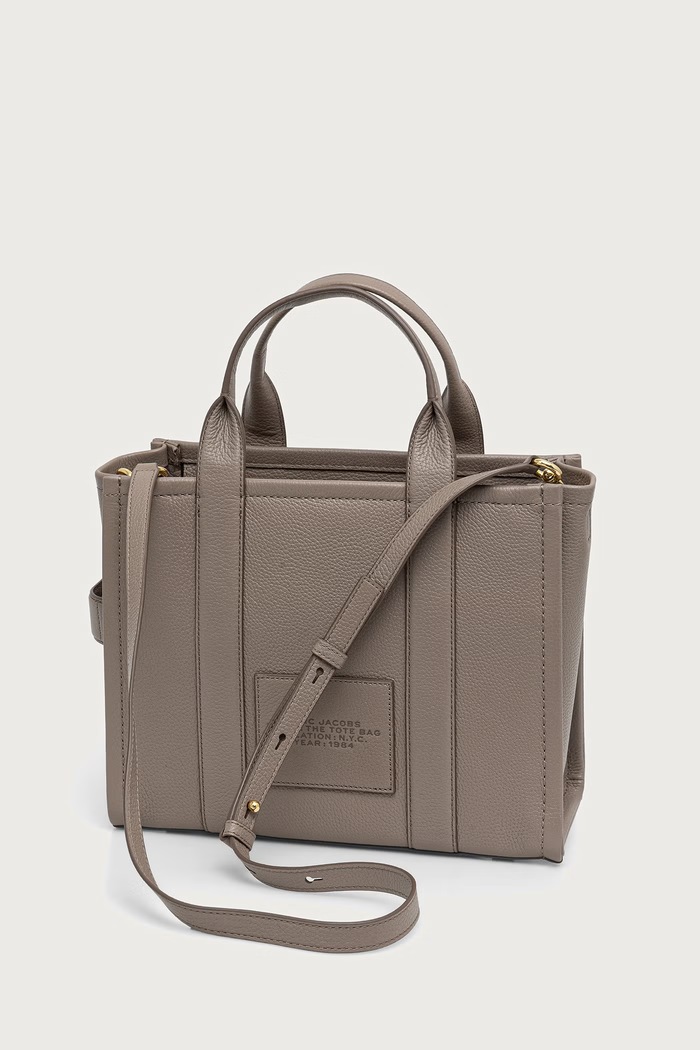 Akcesoria MARC JACOBS Torebka crossbody damska skórzana THE MEDIUM TOTE H004L01PF21 beżowy