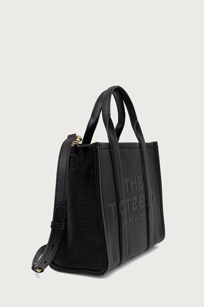 MARC JACOBS Borsa a tracollo da donna in pelle THE MEDIUM TOTE H004L01PF21 nero AW26