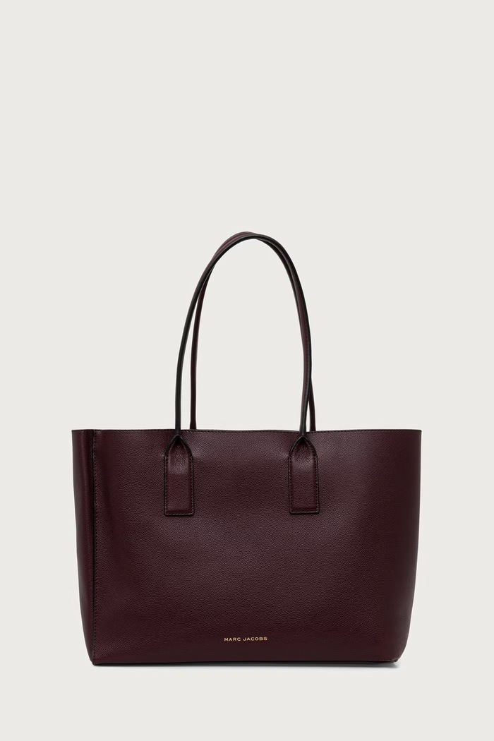 MARC JACOBS Torebka shopper damska skórzana SCENE WORK TOTE brązowy 2P6HTT019H01