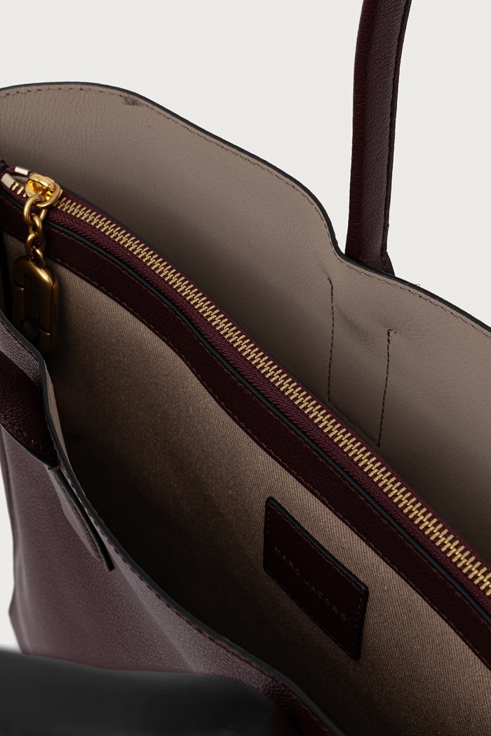 Torebka shopper damska skórzana SCENE WORK TOTE MARC JACOBS brązowy 2P6HTT019H01