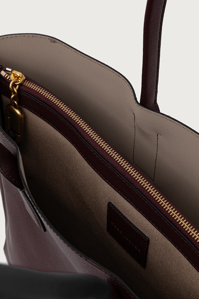 Torebka shopper damska skórzana SCENE WORK TOTE MARC JACOBS brązowy 2P6HTT019H01