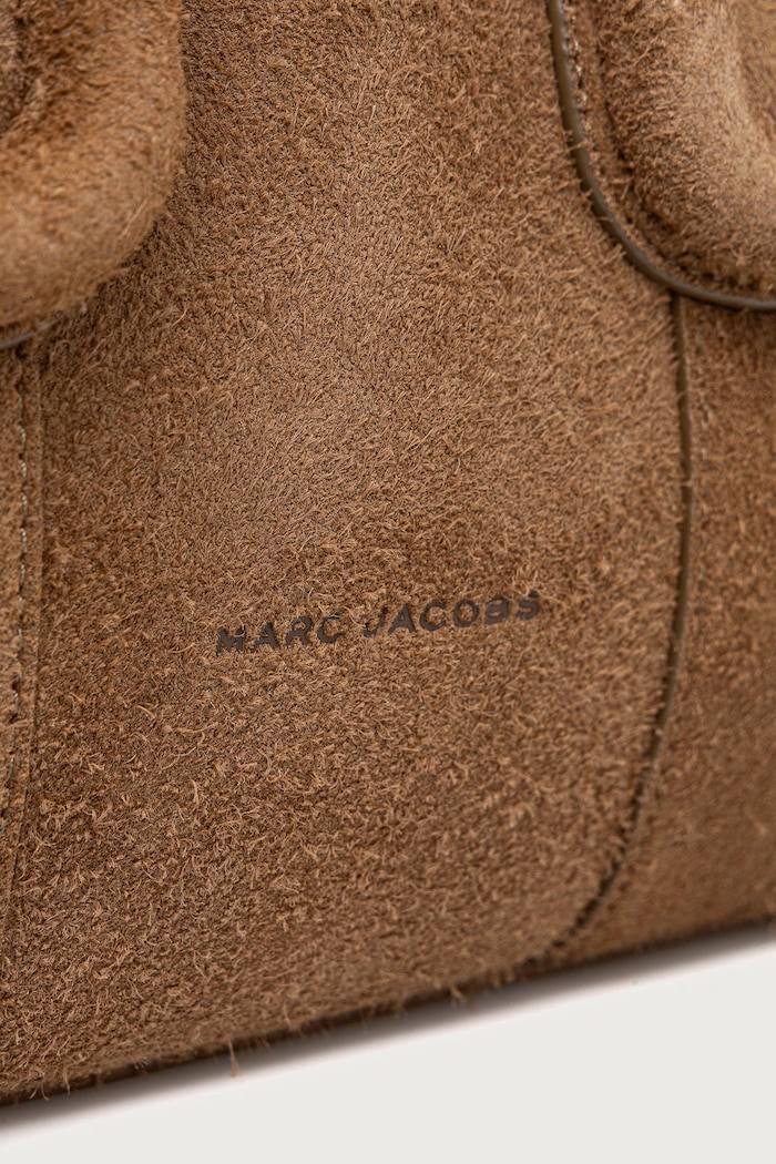 Torebka shopper damska zamszowa CITY TOTE MARC JACOBS 2F6HTT005H01 brązowy