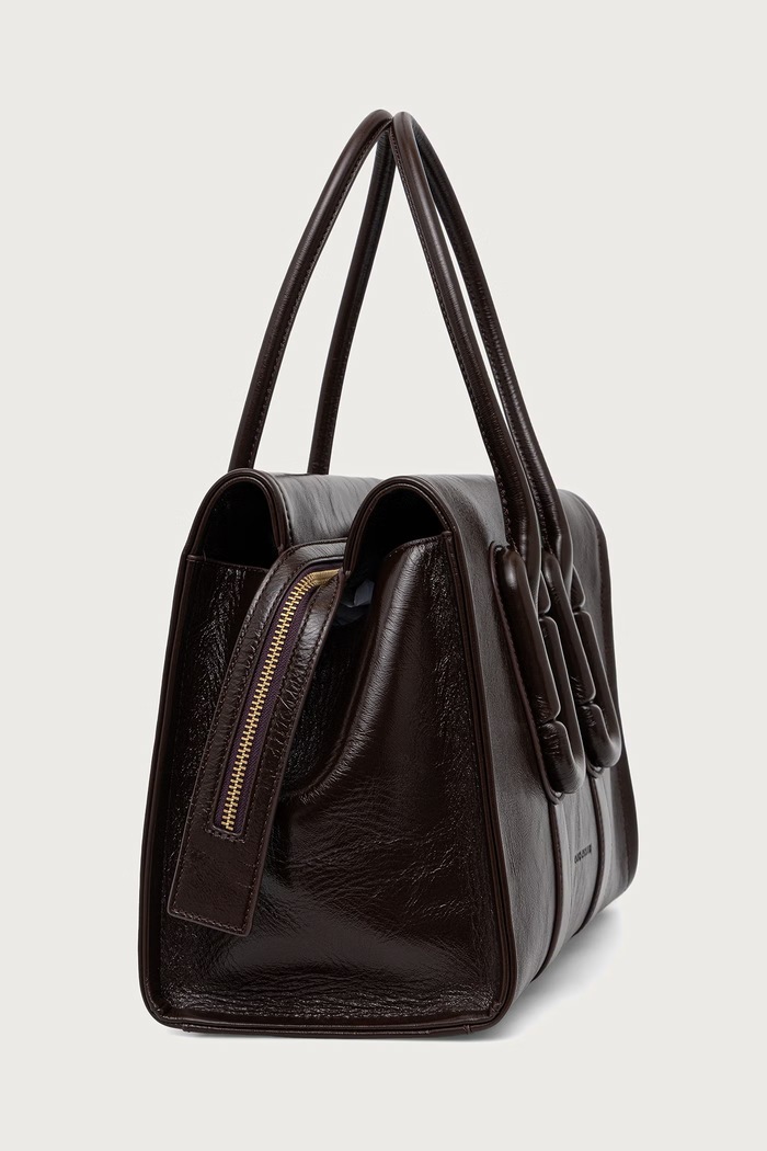 MARC JACOBS Shopper torba ženska usnjena CITY TOTE 2F6HTT003H01 rjava AW26