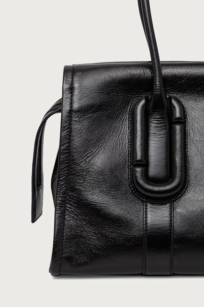 Dodatki MARC JACOBS Shopper torba ženska usnjena CITY TOTE 2F6HTT003H01 črna
