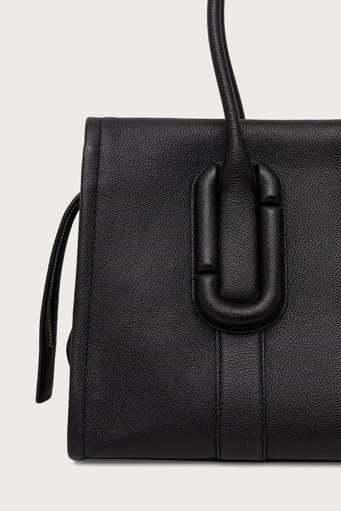 Dodatki MARC JACOBS Shopper torba ženska usnjena CITY TOTE 2F6HTT002H01 črna